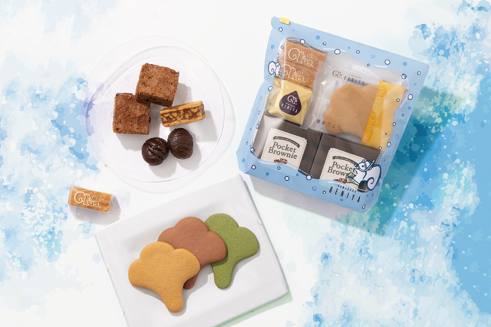 夏のお出かけのおやつや、 ちょっとした手土産に✨「夏のおやつセット」販売中♪