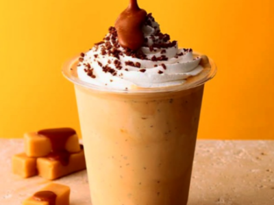 大人気商品生キャラメルシェイク！