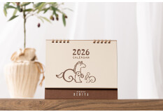 「2026年卓上カレンダー」販売中♪