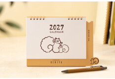 「2027年卓上カレンダー」🐏販売中♪