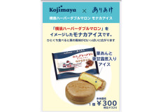 新発売！横濱ハーバーダブルマロンモナカアイス