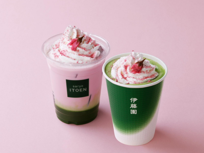 春限定さくらのドリンク販売中🌸