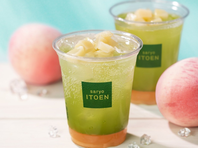 【期間限定】白桃香る煎茶ソーダ 新発売！